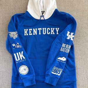 Fanatics Kentucky Wildcats Blue and White Hoodie
